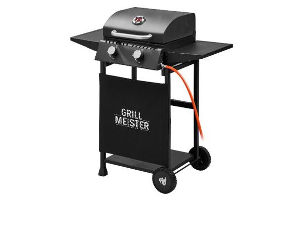 Plynový gril se 2 hořáky, 6 kW