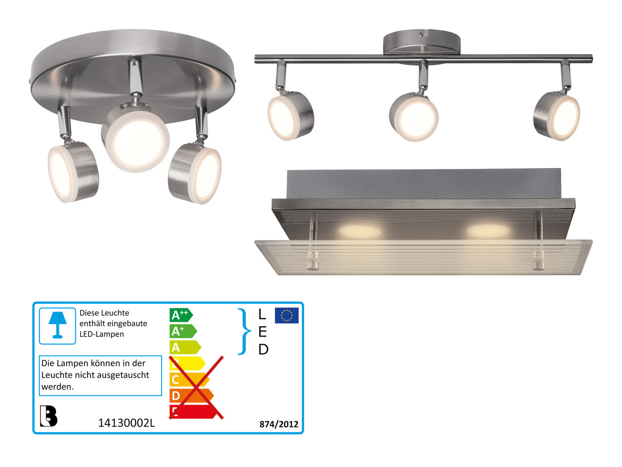 Plafonnier à LED