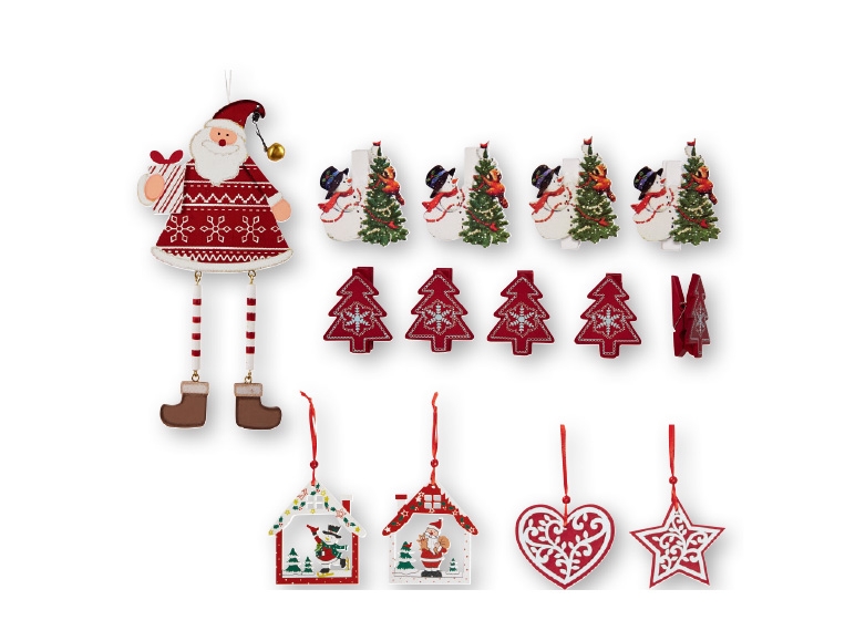 MELINERA Christmas Wooden Decoration