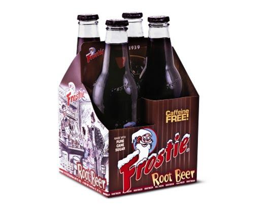 Frostie 
 Root Beer or Blue Cream 4-Pack Soda