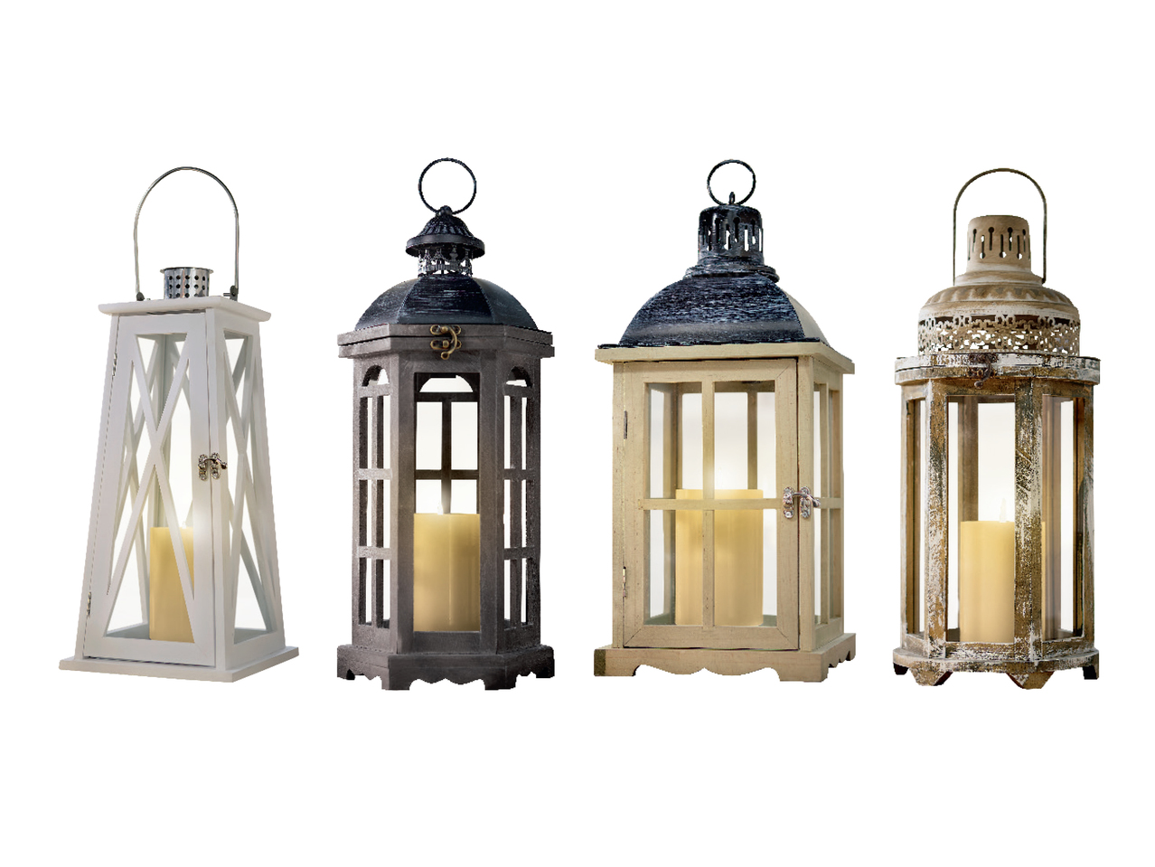 MELINERA Wooden Lantern