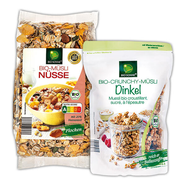 Bio-Müsli / Crunchy Müsli