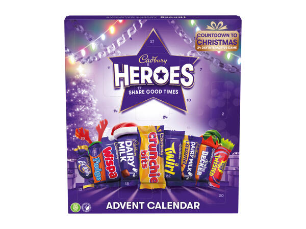 Cadbury Heroes Advent Calendar