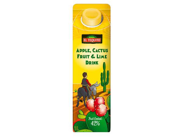 Apple, Cactus fruit and Lime Juice