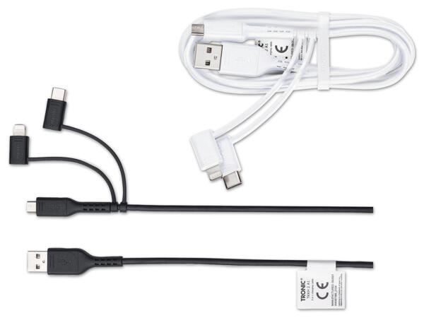 Lade- und Datenkabel 3-in-1