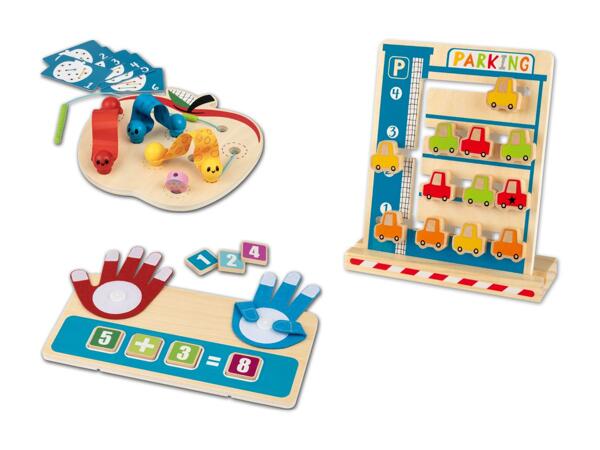 Montessori Holz-Lernspiele