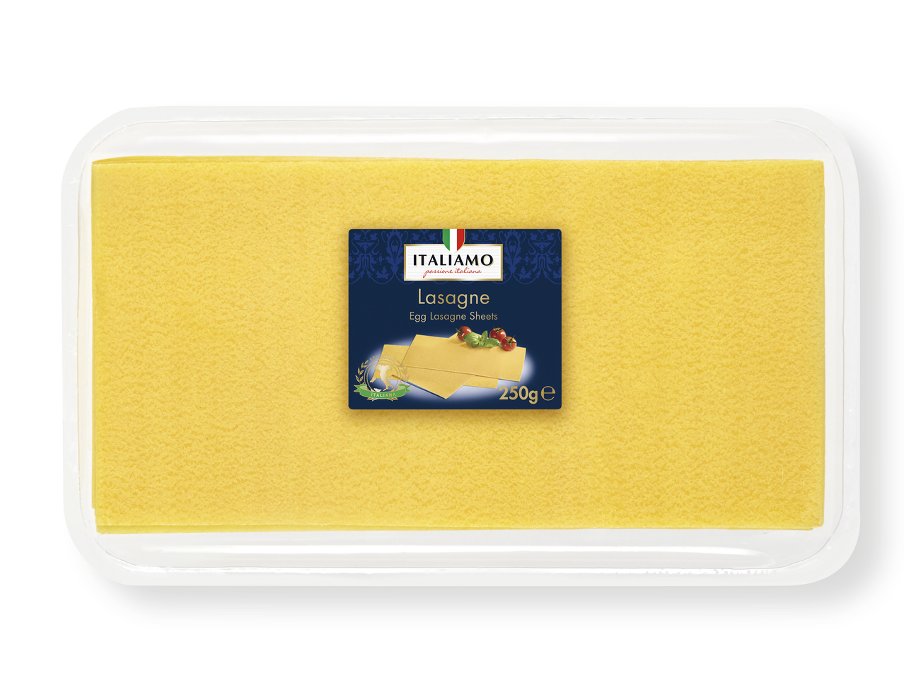'Italiamo(R)' Láminas frescas de lasaña