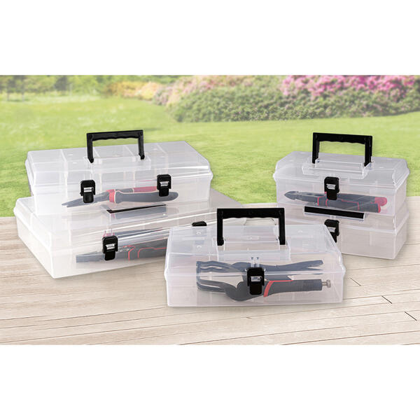 Transparente Sortierbox