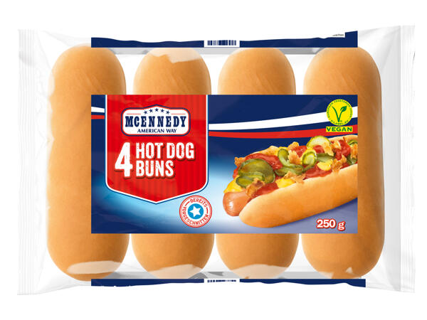 Hot Dog Brötchen 4er