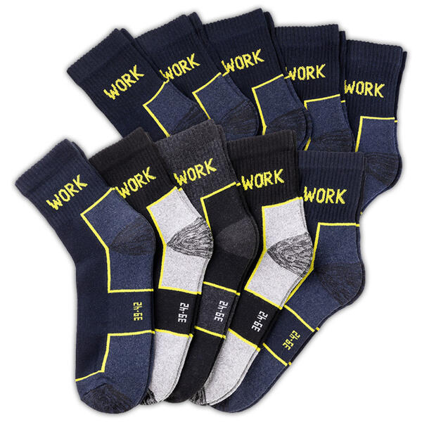 Arbeits-Kurzschaftsocken 5er