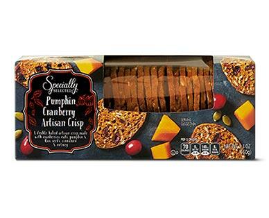 Specially Selected 
 Artisan Crisps Maple Cinnamon or Pumpkin Cranberry