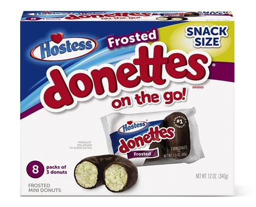 Hostess 
 Donettes Snack Pack Powdered or Chocolate