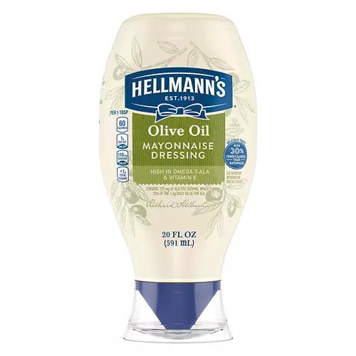 Olive Oil Mayonnaise Squeeze, 20 oz