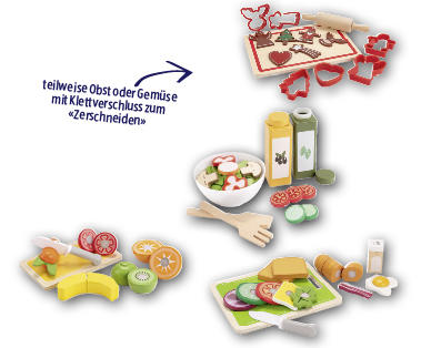 TOY LINO Holz-Lebensmittel