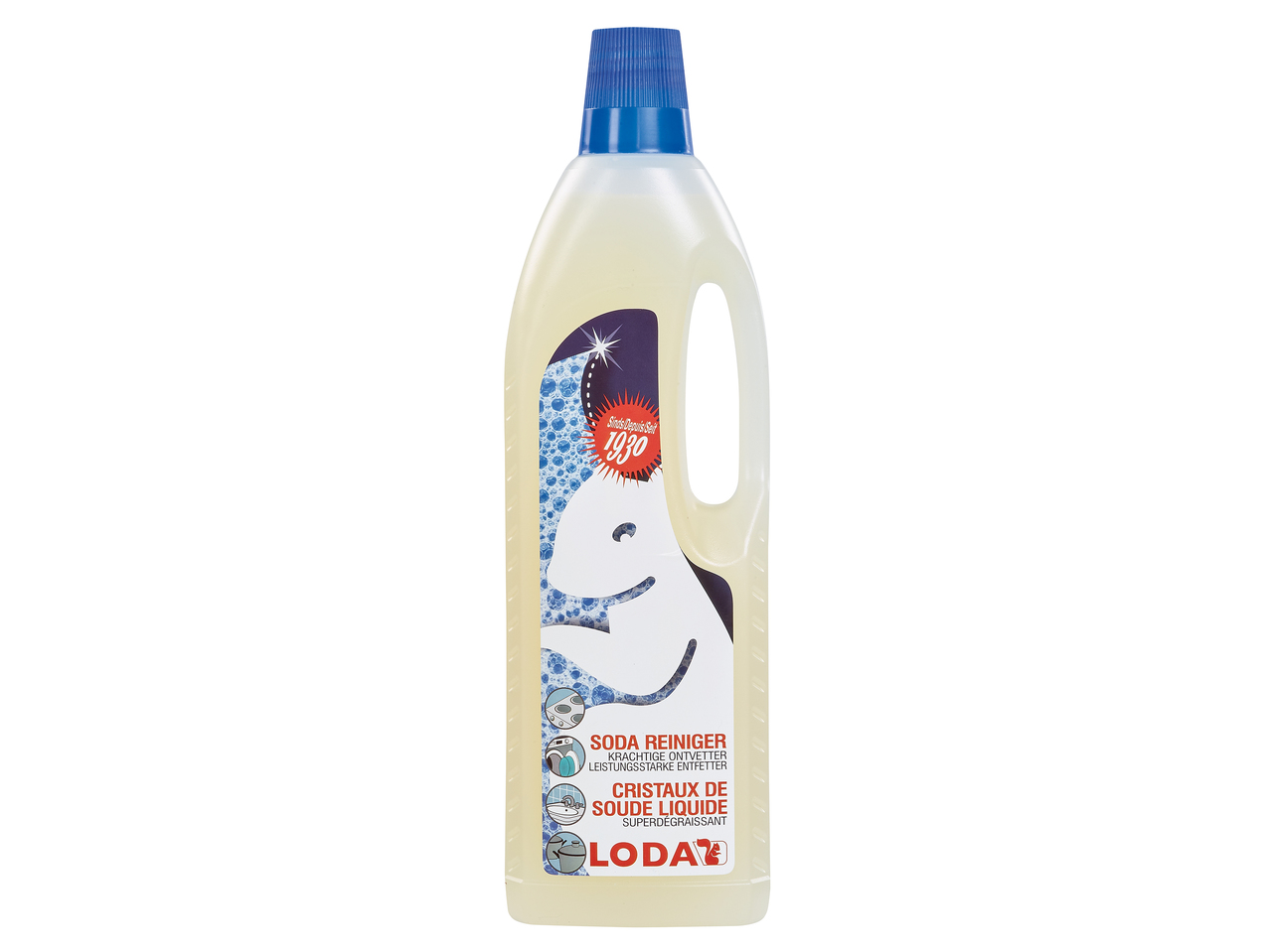 Vloeibare sodareiniger