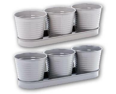 GARDENLINE(R) Set di vasi per erbe aromatiche