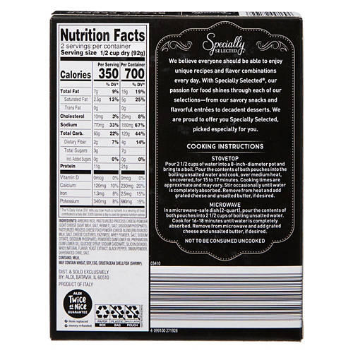 Black Pepper Goat Cheese Risotto, 6.5 oz