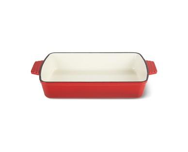 Crofton Cast Iron 4 Qt. Casserole Dish