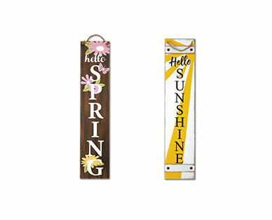 Huntington Home Spring Reversible Sign