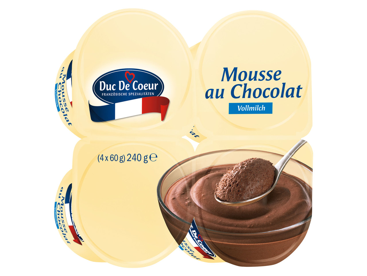 DUC DE COEUR Mousse au Chocolat