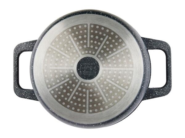 Silvercrest Cast Black Granite Aluminium Casserole Dish