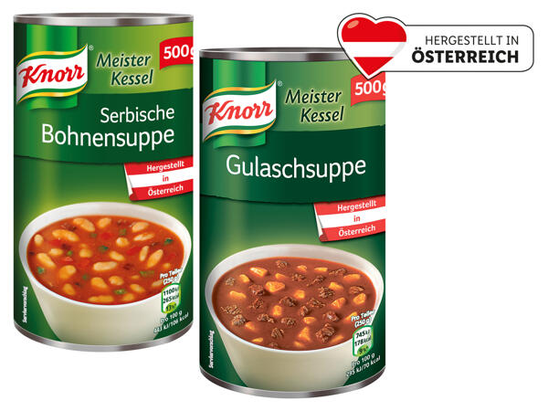 Knorr Meisterkessel-Suppe