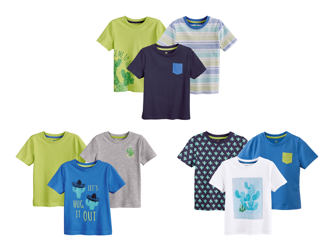 T-shirt, 3 pezzi1