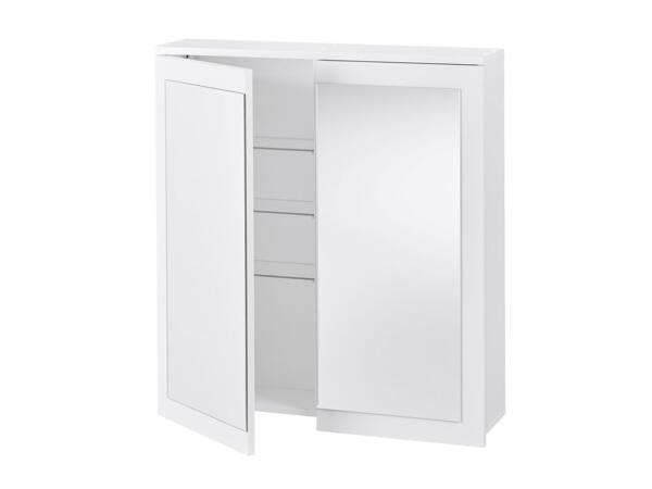 Mirrored bathroom cabinet