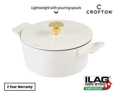 Cast Aluminium Sauté Pan with Lid