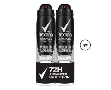 Rexona Advanced Protection 72 Hour Antiperspirant 2 x 127g/130g