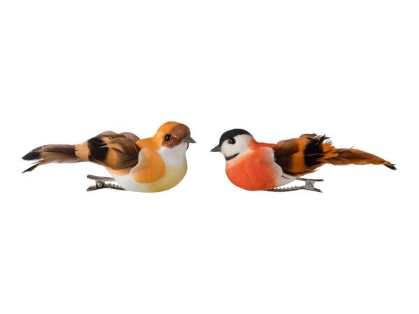Livarno Home Bird Decorative Clips - 6 Pack
