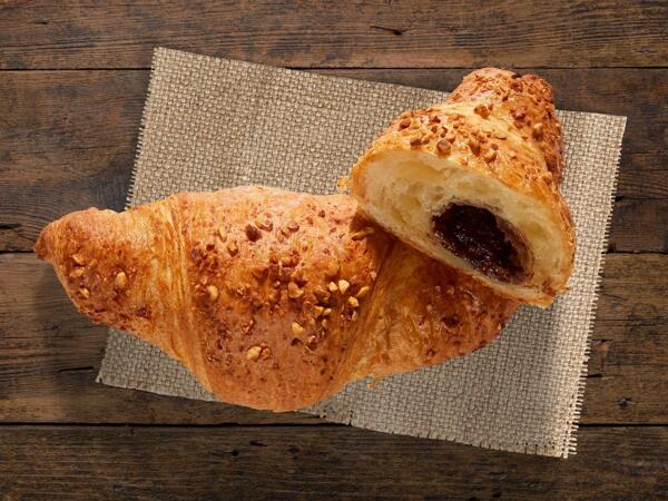 Croissant fourré au praliné noisette