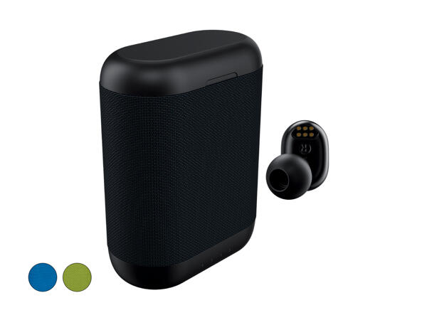 Écouteurs Bluetooth(R) avec enceinte