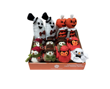 Huntington Home Halloween/Harvest Fabric Tabletop Figure