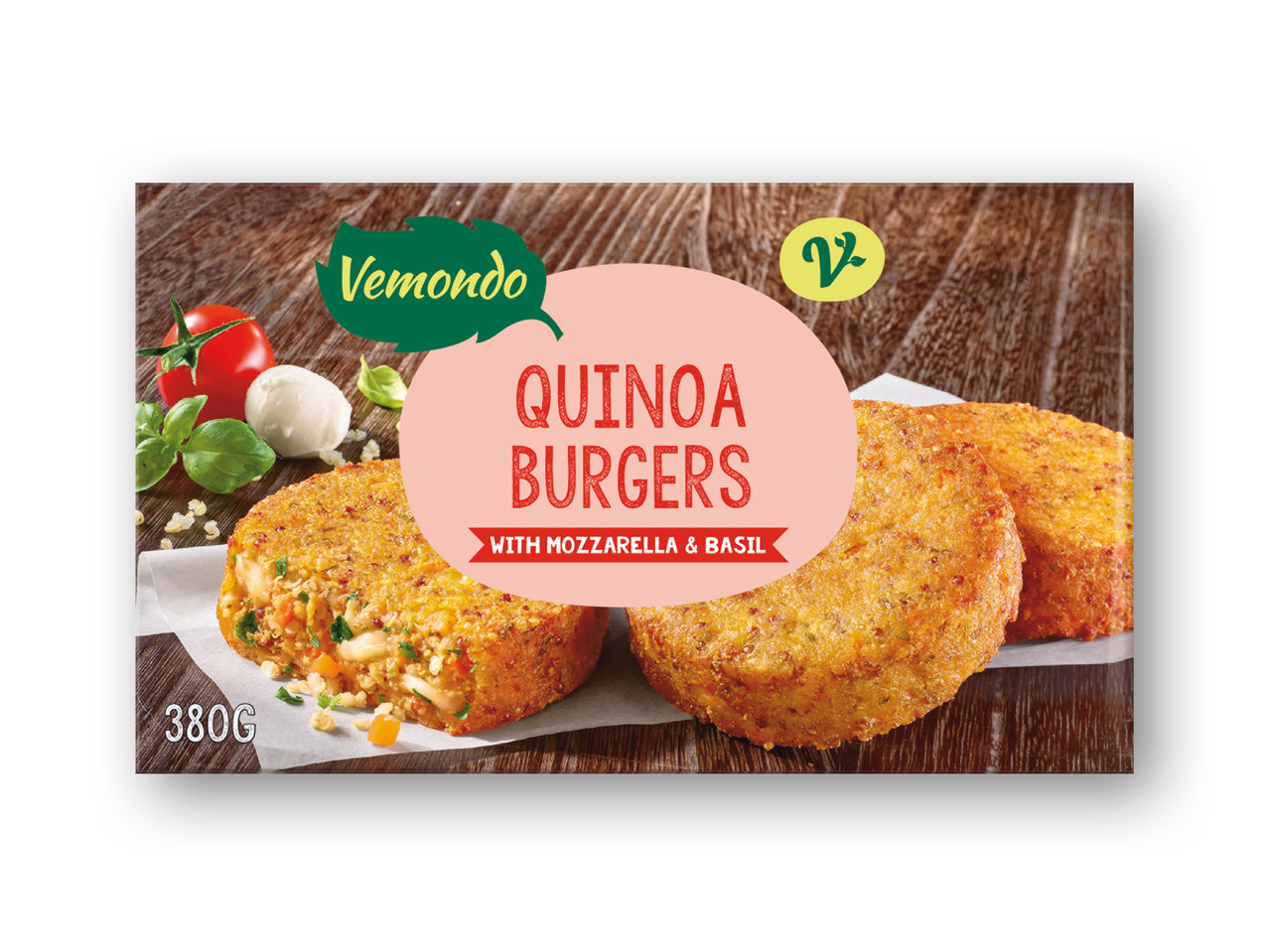 VEMONDO Vegetarburgere