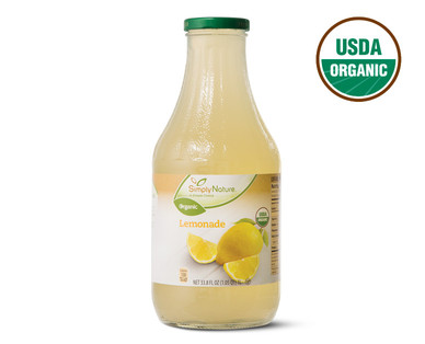 SimplyNature Organic Lemonade or Strawberry Lemonade