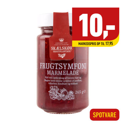 Frugtsymfoni marmelade