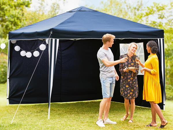 Gazebo pieghevole in alluminio