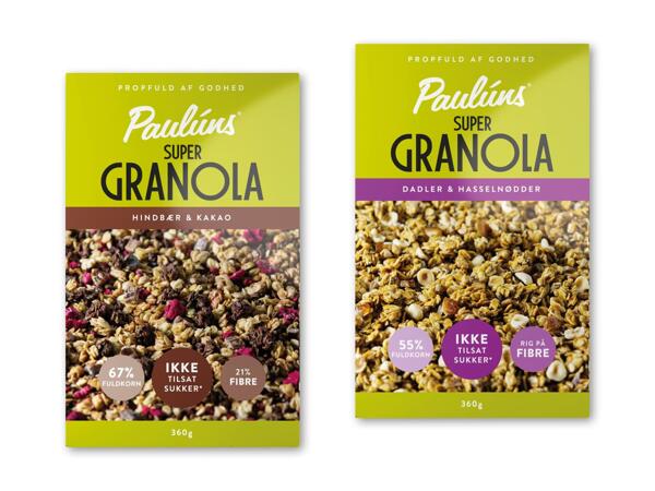 PAULÚNS Super granola