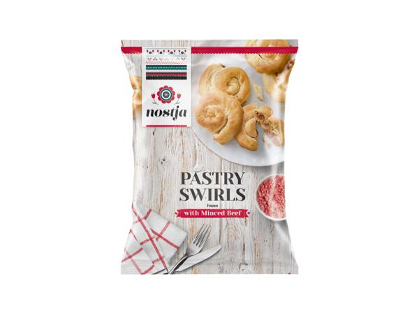 Filodeg med nötfärs