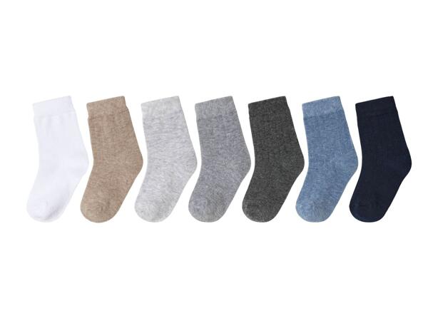 Boys' socks, 7 pairs