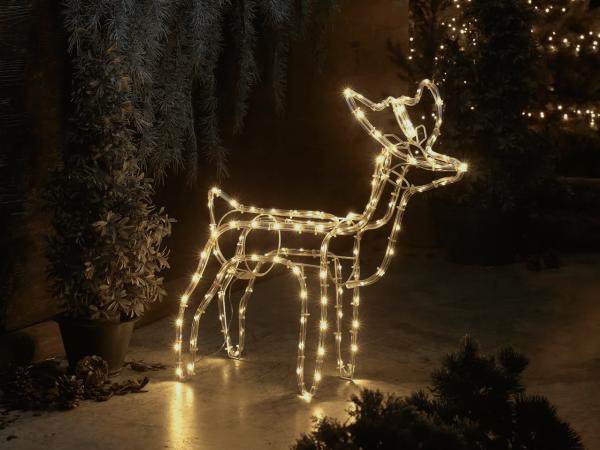 3D-Lichterschlauchfigur
