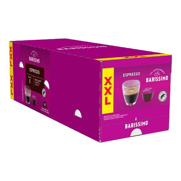 BARISSIMO(R) 				Koffiecapsules espresso, 48 st.