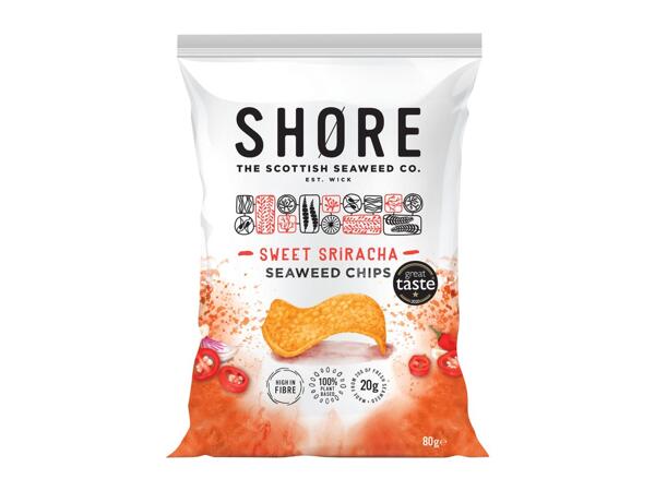 Shore Sweet Sriracha Seaweed Chips