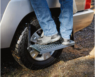 4WD Folding Wheel Step