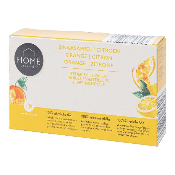 HOME CREATION(R) 				Huiles essentielles, 5 pcs
