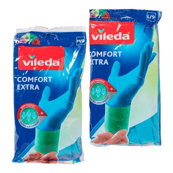 VILEDA(R) 				Handschuhe Comfort Extra