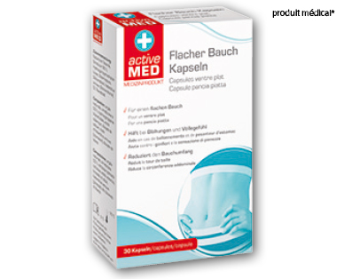Capsules pour un ventre plat ACTIVE MED