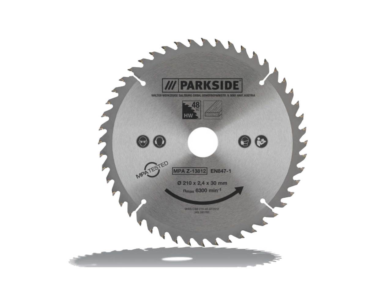 PArkside Circular Saw Blade Set