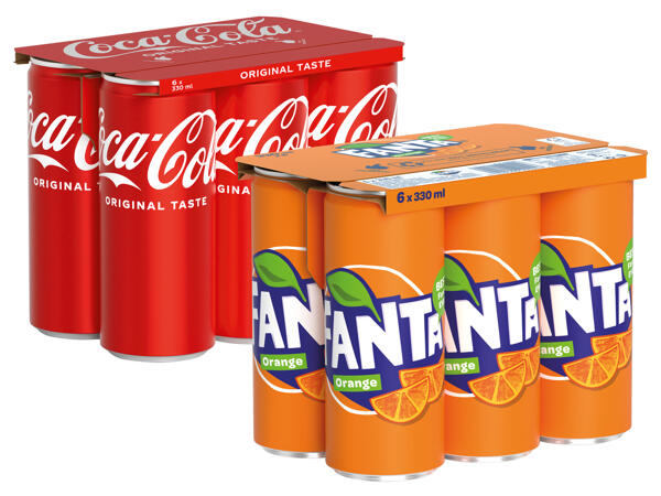 Cola Zero, Cola Original oder Fanta